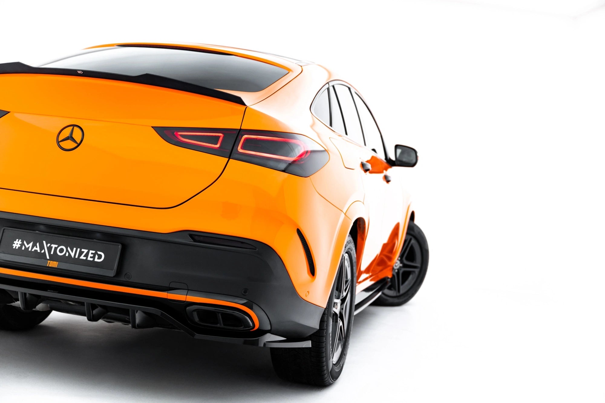 rear splitter (with vertical bars) v.2 suitable for mercedes benz gle coupe amg line c167 / c167 facelift rear splitter (with vertical bars) v.2 suitable for mercedes benz gle coupe amg line c167 / c167 facelift