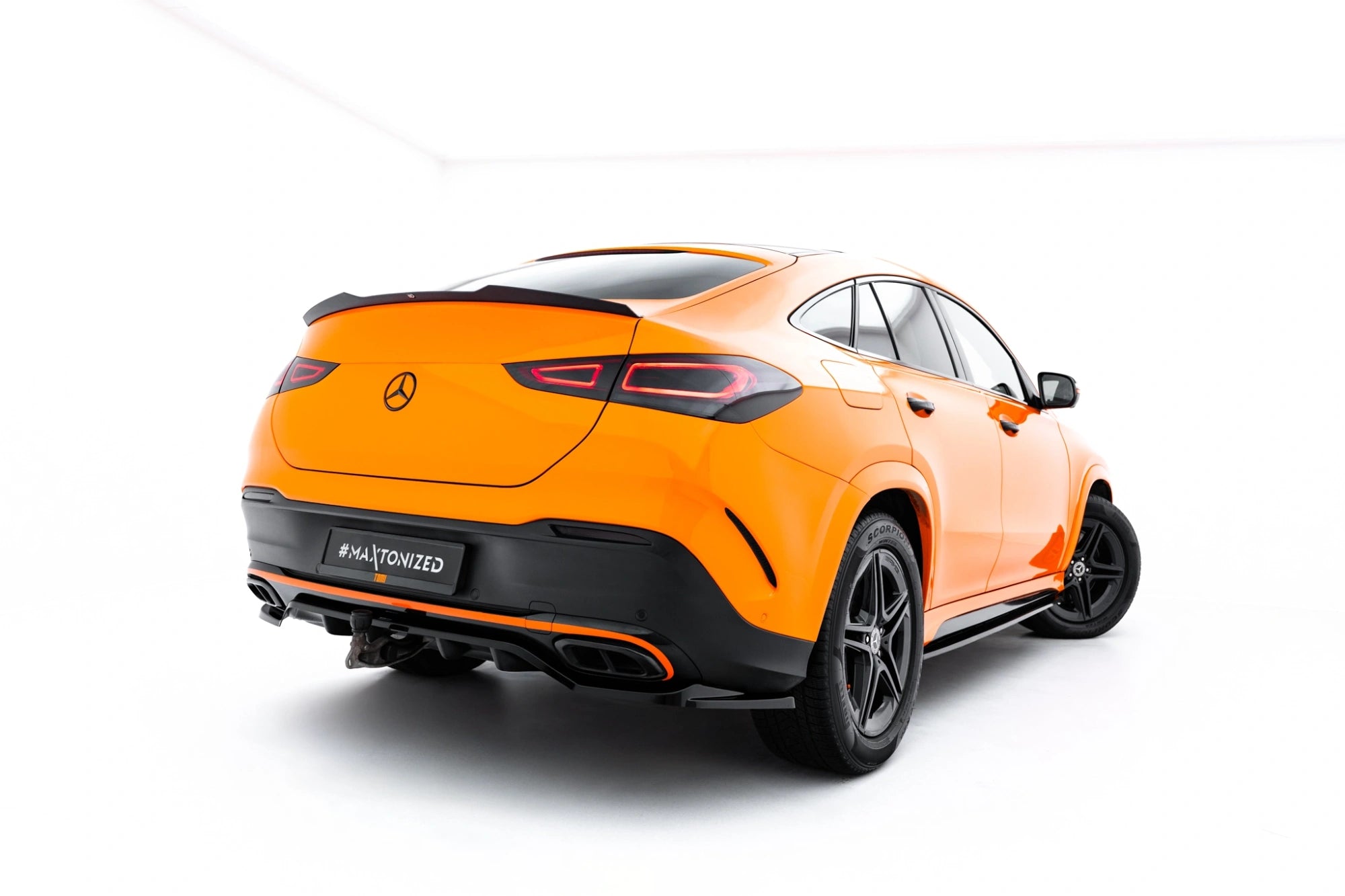 rear splitter (with vertical bars) v.2 suitable for mercedes benz gle coupe amg line c167 / c167 facelift rear splitter (with vertical bars) v.2 suitable for mercedes benz gle coupe amg line c167 / c167 facelift