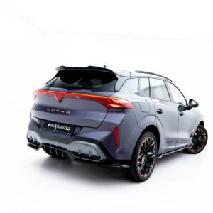 rear splitter (with vertical bars) v.4 suitable for cupra terramar mk1 (version with towbar)