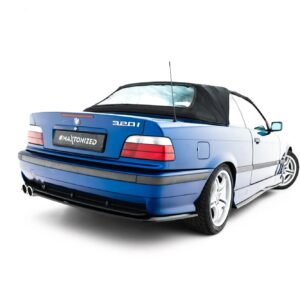 rear side splitters suitable for bmw m3 / 3 m pack coupe / cabrio e36