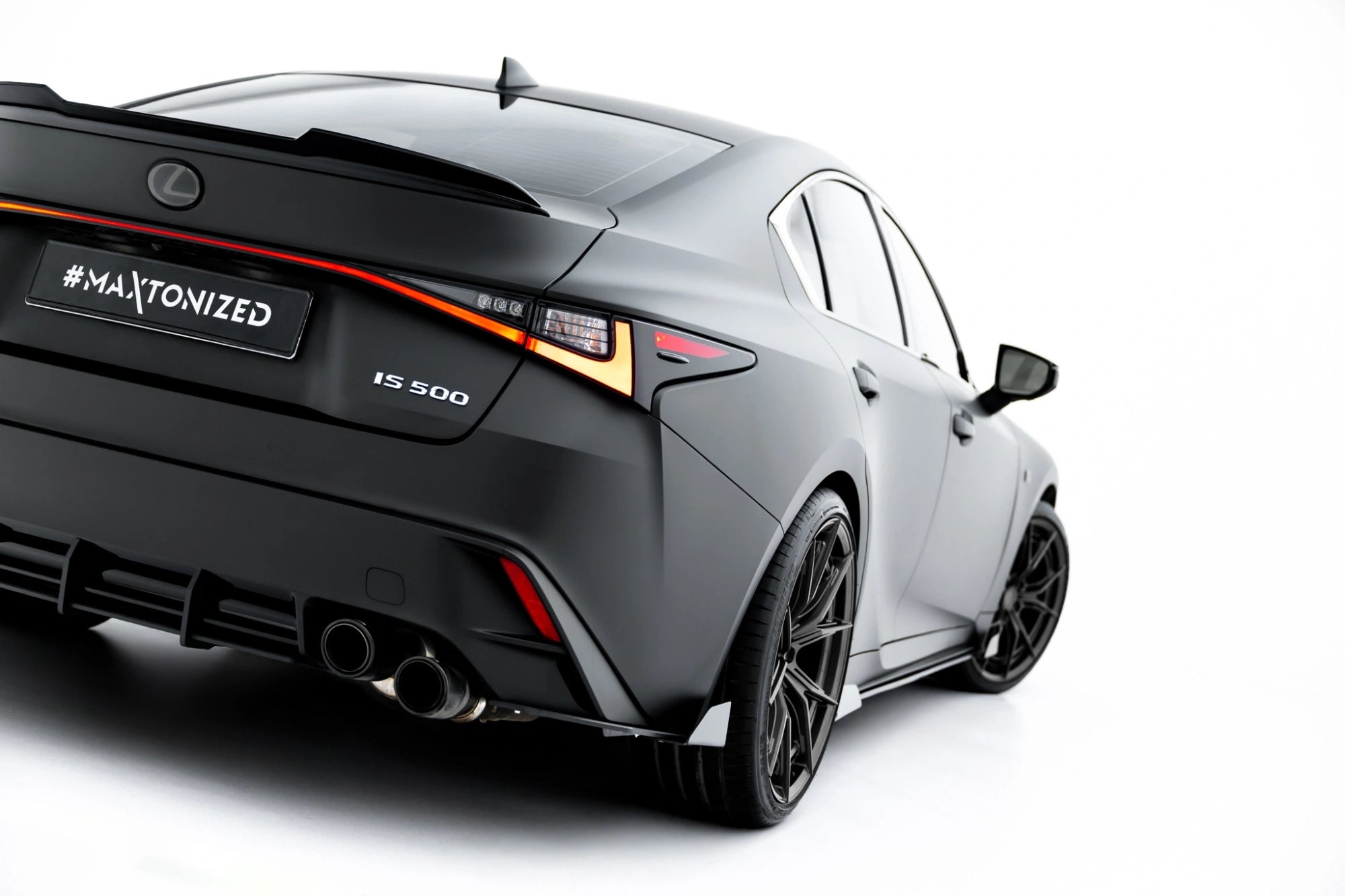 street pro rear side splitters + flaps suitable for lexus is 500 mk3 facelift 2 (xe30) street pro rear side splitters + flaps suitable for lexus is 500 mk3 facelift 2 (xe30)