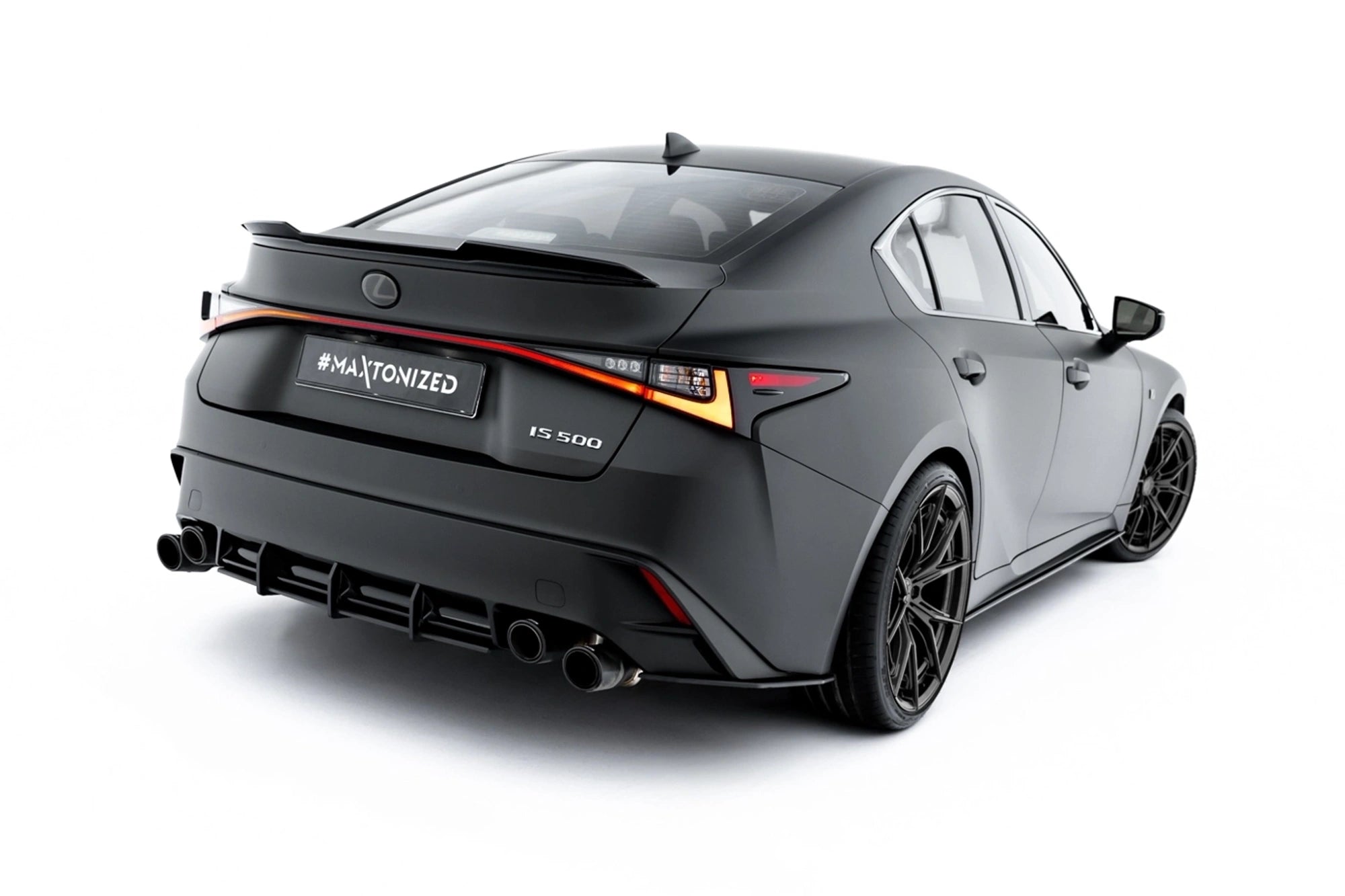 street pro rear side splitters suitable for lexus is 500 mk3 facelift 2 (xe30) street pro rear side splitters suitable for lexus is 500 mk3 facelift 2 (xe30)