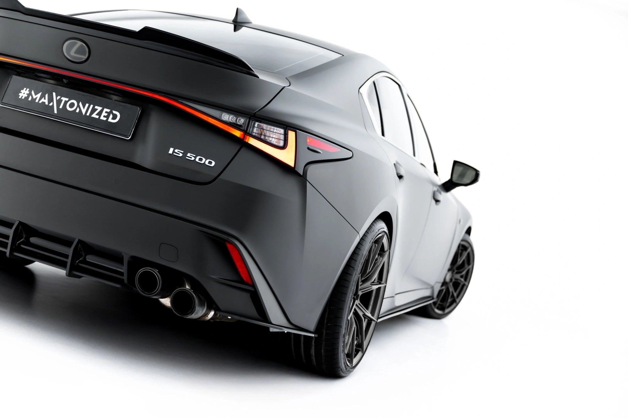 street pro rear side splitters suitable for lexus is 500 mk3 facelift 2 (xe30) street pro rear side splitters suitable for lexus is 500 mk3 facelift 2 (xe30)