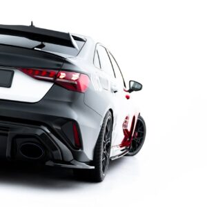 rear side splitters v.1 suitable for audi rs3 sedan 8y facelift