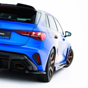 rear side splitters v.1 suitable for audi rs3 sportback 8y facelift