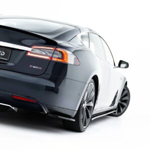 rear side splitters v.1 suitable for tesla model s mk1