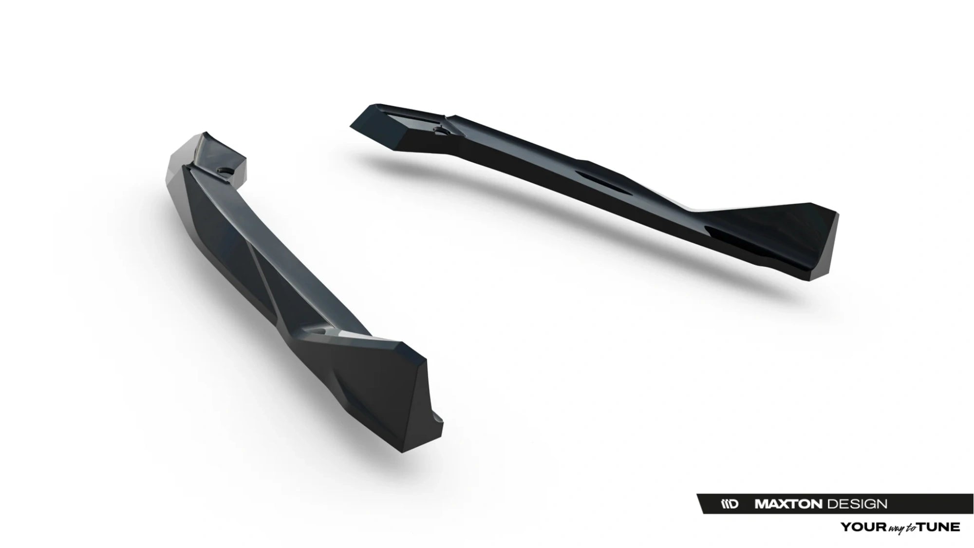 rear side splitters v.2 suitable for bmw m5 f90 facelift rear side splitters v.2 suitable for bmw m5 f90 facelift