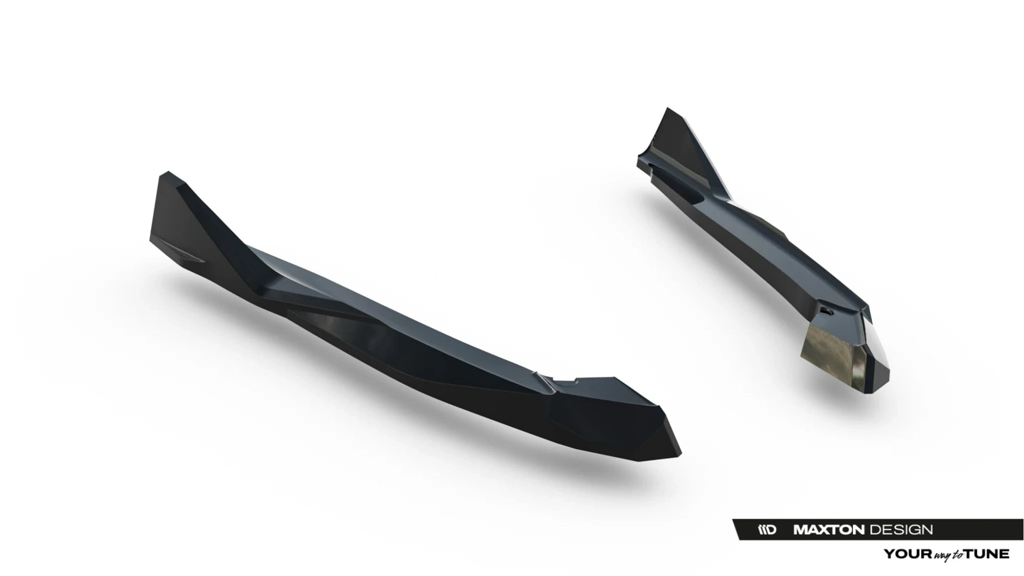 rear side splitters v.2 suitable for bmw m5 f90 facelift rear side splitters v.2 suitable for bmw m5 f90 facelift