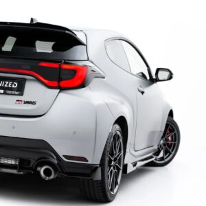 rear side splitters v.2 suitable for toyota gr yaris mk4 facelift