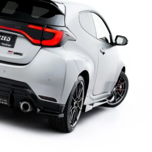 rear side splitters v.3 suitable for toyota gr yaris mk4 facelift