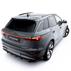 spoiler cap suitable for audi q6 e tron standard / s line / sq6 e tron suv mk1