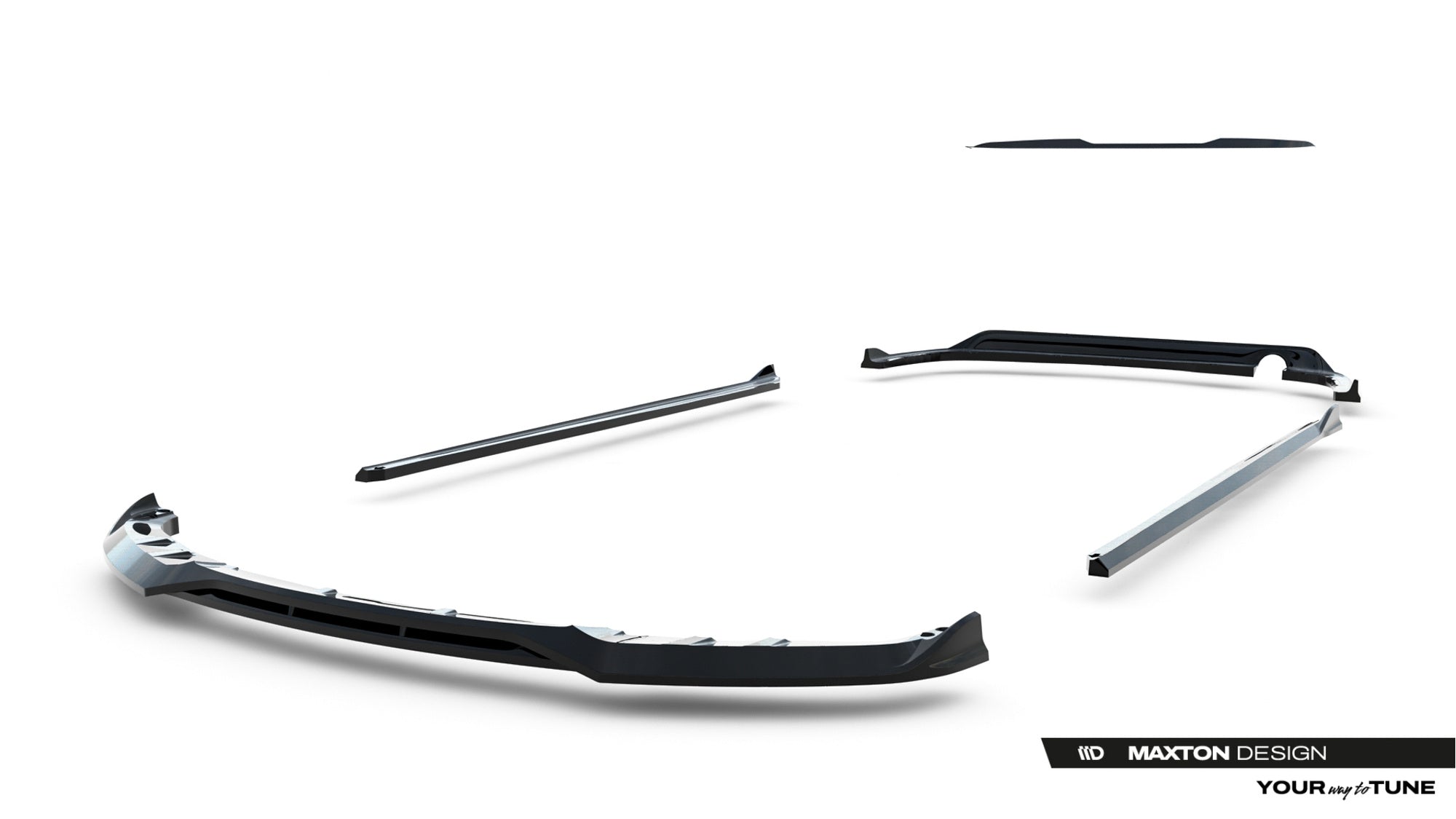 set of splitters suitable for bmw 3 sportline sedan f30 set of splitters suitable for bmw 3 sportline sedan f30