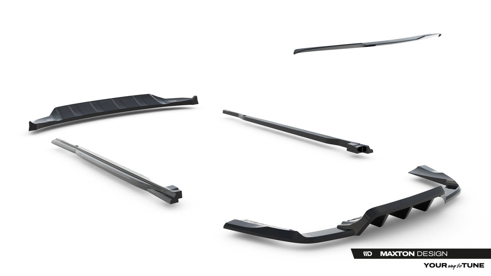 set of splitters suitable for land rover range rover sport mk2 facelift set of splitters suitable for land rover range rover sport mk2 facelift