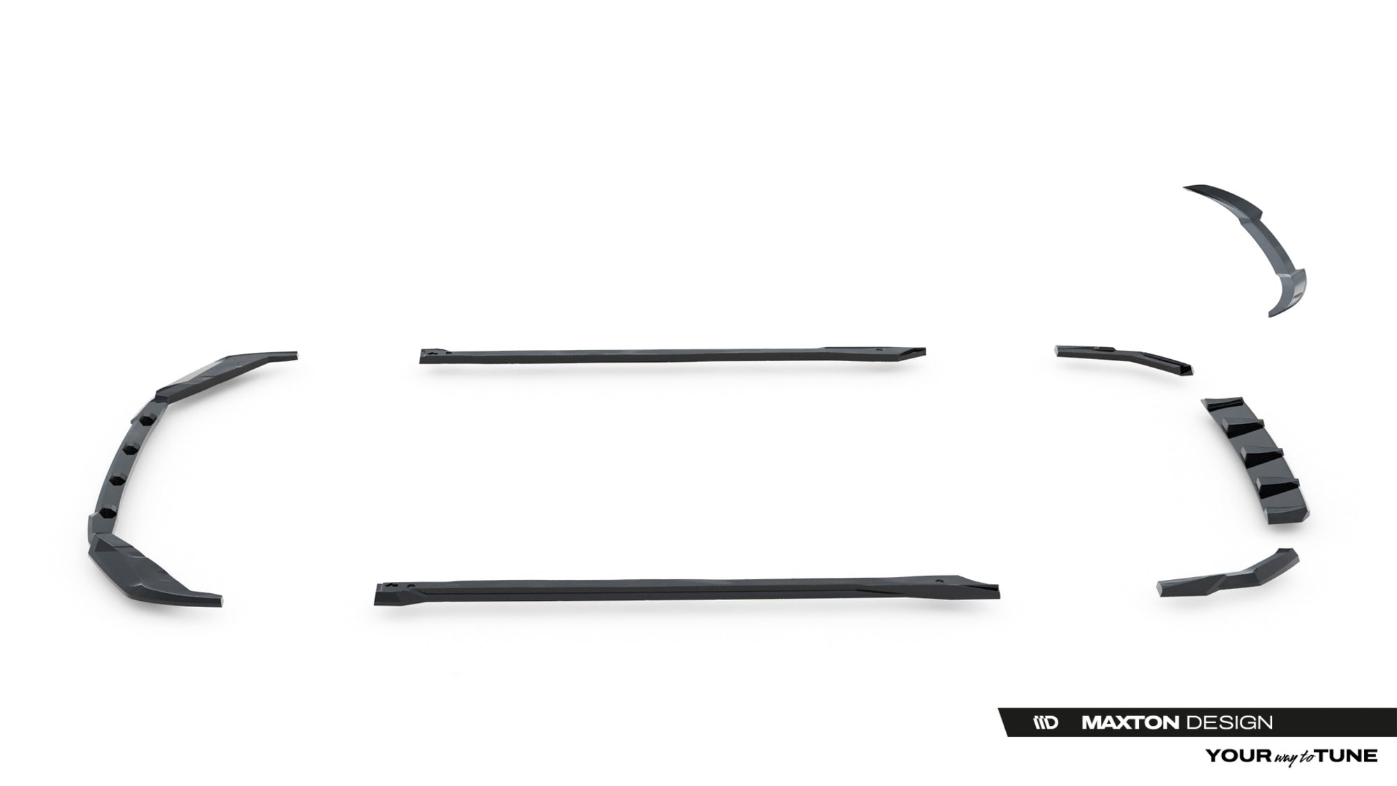 set of splitters suitable for lexus is 500 mk3 facelift 2 (xe30) set of splitters suitable for lexus is 500 mk3 facelift 2 (xe30)