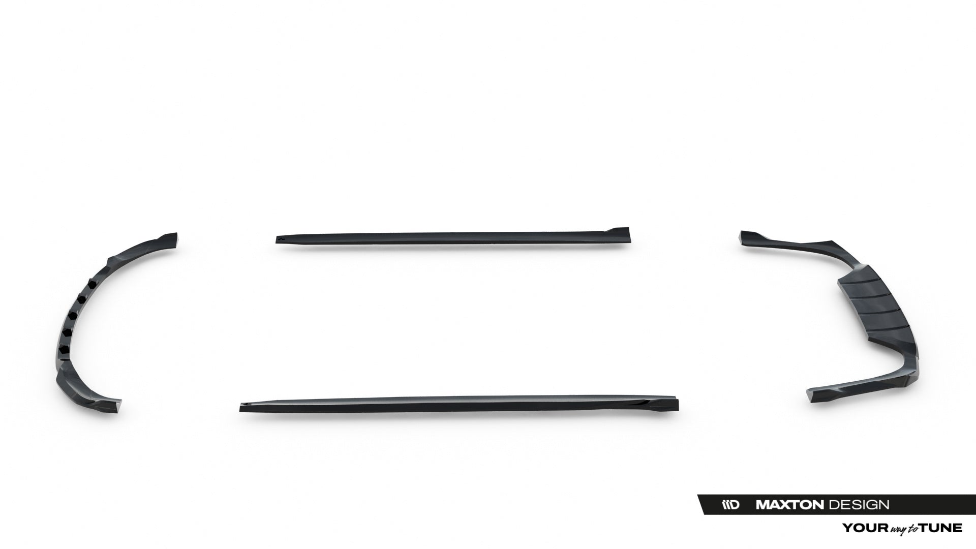 set of splitters suitable for mercedes amg e53 sedan w214 set of splitters suitable for mercedes amg e53 sedan w214