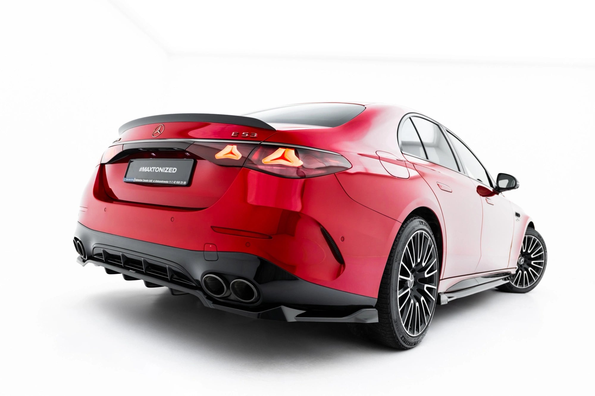 set of splitters suitable for mercedes amg e53 sedan w214 set of splitters suitable for mercedes amg e53 sedan w214