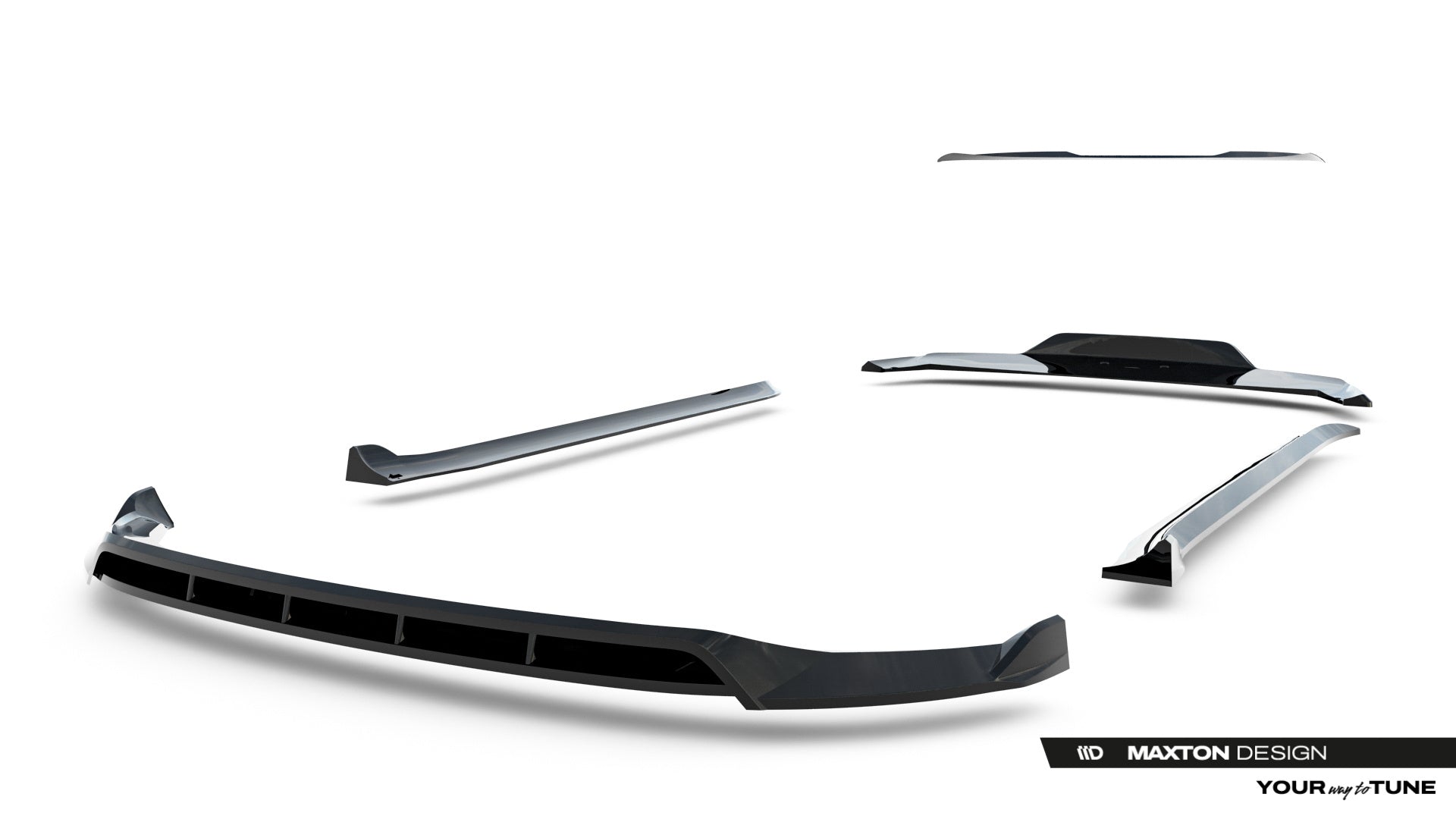 set of splitters suitable for tesla model y premium mk1 facelift set of splitters suitable for tesla model y premium mk1 facelift