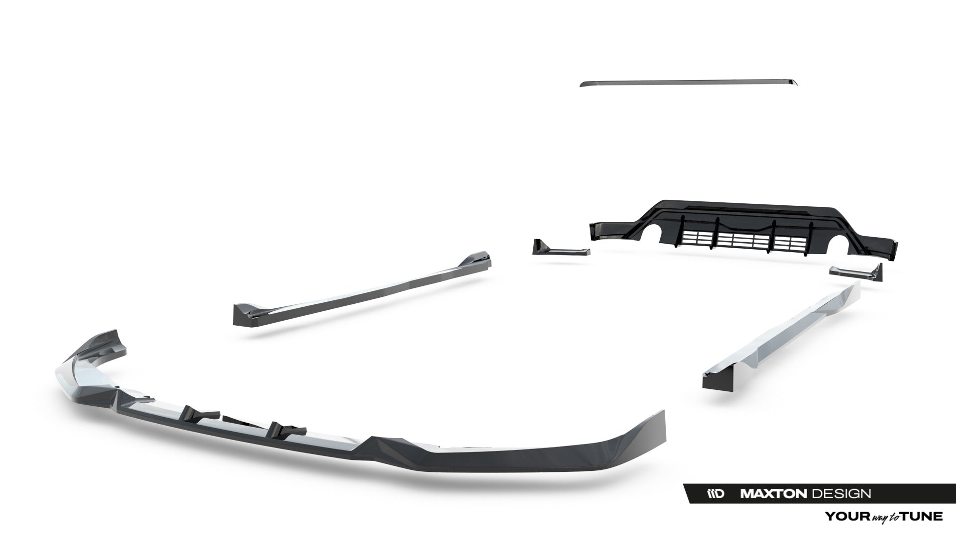 set of splitters suitable for toyota gr yaris mk4 facelift set of splitters suitable for toyota gr yaris mk4 facelift